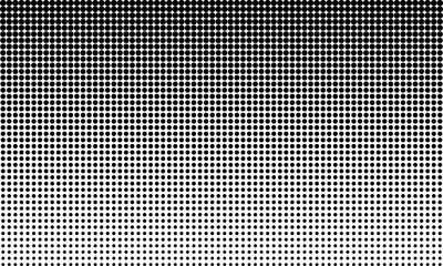 Vertical gradient halftone dots background