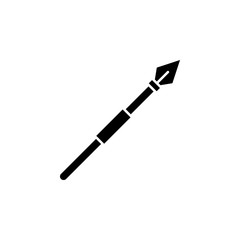 History, spear icon. Simple glyph, flat vector of history icons for ui and ux, website or mobile application