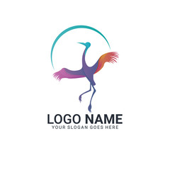 Modern abstract real estate logo design. Editable logo design