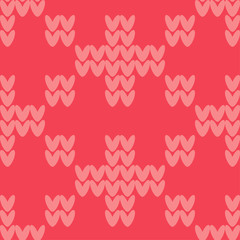 Seamless knitted pattern. A warm sweater. Knitted mosaic. Can be used for wallpaper, textile, invitation card, wrapping, web page background.