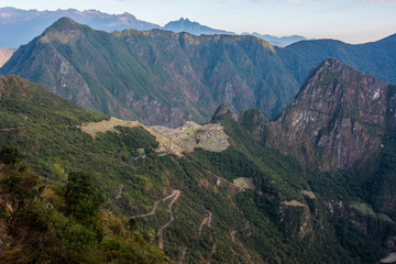 view of machu picchu