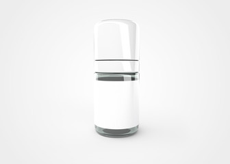 Vape Juice E-Liquid Bottle Mock Up 3D Render