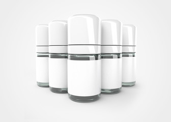 Vape Juice E-Liquid Bottle Mock Up 3D Render