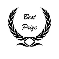 Business  ribbon for best prize
