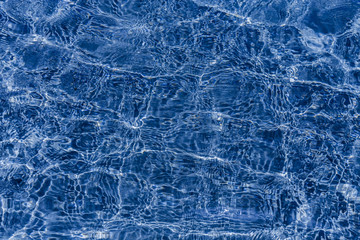 texture of sea on the surface of water