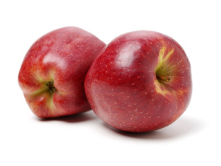 Apple on white background. Nature, dieting.