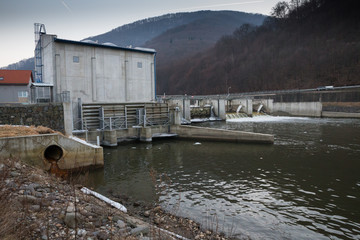 Dam at river Hron, Slovakia