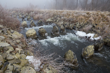 Dam at river Hron, Slovakia
