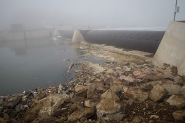 Dam at river Hron, Slovakia