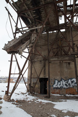 Abandoned factory in Kosice, Slovakia
