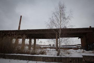 Abandoned factory in Kosice, Slovakia