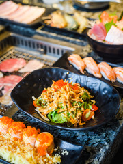 japanese traditional food ,salad