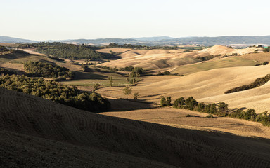 Tuscany countryside panorama, Italy, Europe