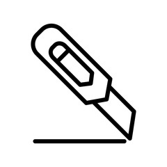 Fototapeta premium Cutter Icon Vector Design Template