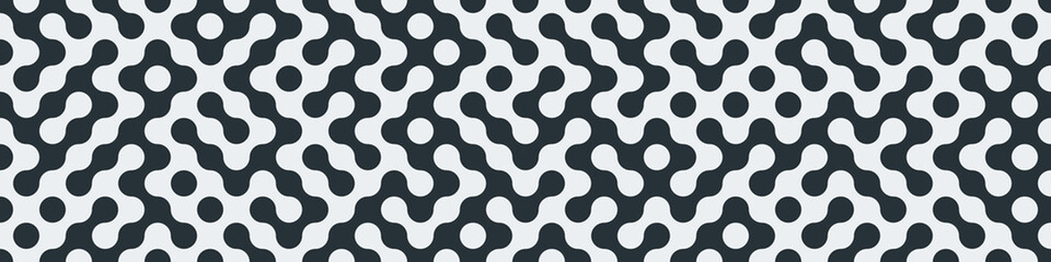 Truchet Random Pattern Generative Tile Art background illustration