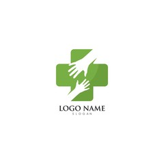Hand Care Logo Template vector icon illustration design 