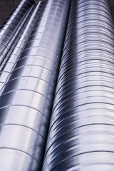 Fototapeta premium kanały wentylacyjne okrągłe