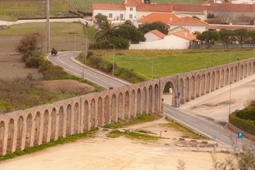 Obidos town in Portugal