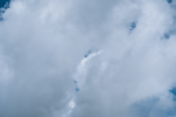 background of white-gray clouds