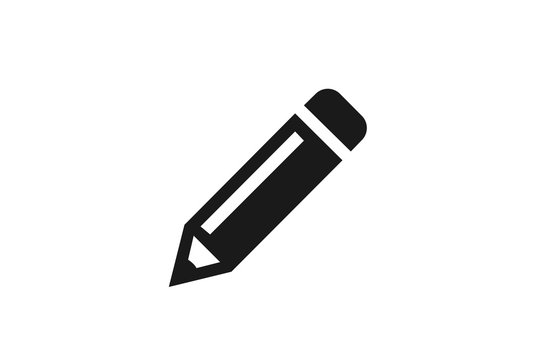pencil icon, pen icon vector illustration