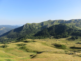 Fototapeta na wymiar Mountain landscape view of mountain range