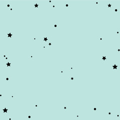 holiday background, shiny stars, vector illustration