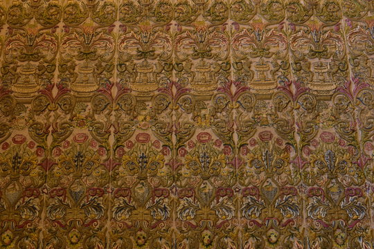 arazzo di sala pisana, Palazzo dei normanni, Palermo, Sicilia.
