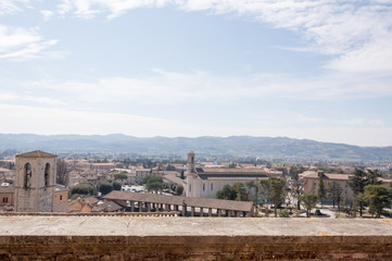 Fototapeta premium Medieval village of Gubbio