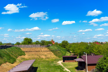 View of the fortress monument 