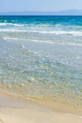 beautiful beach waves