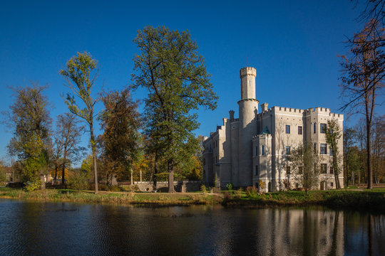 Castle from the 14th century in Karpniki, Poland