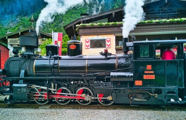 old steam locomotive