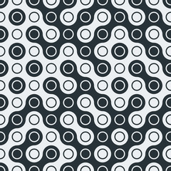 Truchet Random Pattern Generative Tile Art background illustration