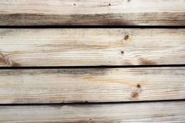 Naklejka premium Old rough and weathered wood plank texture background.