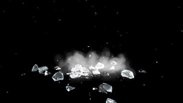 Ice Cube Shatter