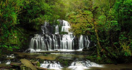 Purakaunui Falls, Catlins National Park, South Island, New Zealand