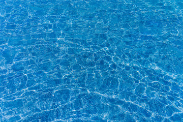 Sea surface texture. Blue water wave photo. Blue sea water mesh
