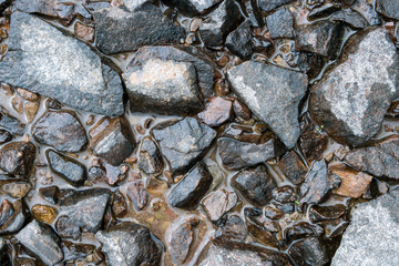 background of stones