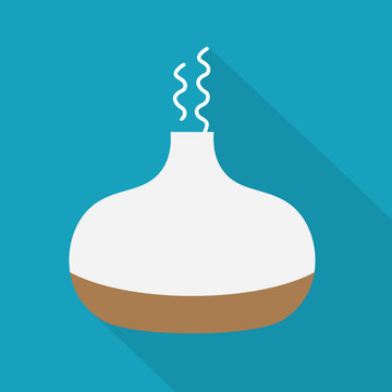 Essential Oils Diffuser Icon- Vector Illustration