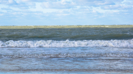 the beach of Asnelles normandy France