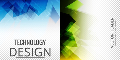 Collection of abstract multicolored backgrounds. vector design