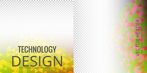 Collection of abstract multicolored backgrounds. vector design