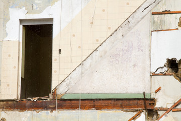 Hausabriss (Ehemaliges Treppenhaus/Hausflur)