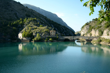 Fototapeta na wymiar Lake of San Domenico