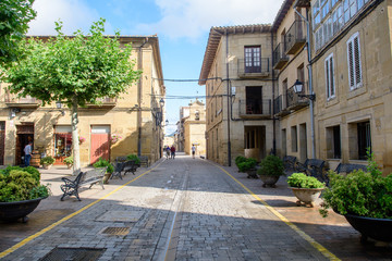 Fototapeta na wymiar peaceful town of la rioja, Spain
