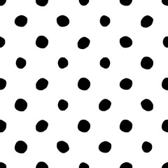 Seamless pattern with dot. Decorative illustration, good for printing.   Great for label, print, packaging, fabric. Small polka dot seamless pattern background. 