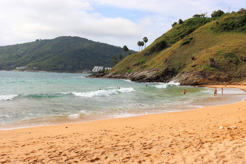 beach and sea