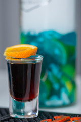 cocktails shooter, shot at wedding reception