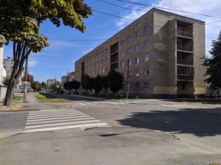 High House street and Sky Blue
