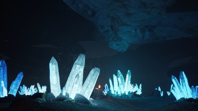 Featured image of post Glowing Crystal Cave Background : Crystal cave by kevywk on deviantart.